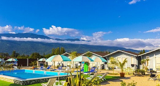 Отель Летняя сказка Пицунда - официальный сайт