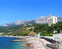 Санаторий Морской прибой в Ялте, вид снаружи Санаторий Морской прибой (Ялта)