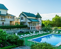 Санаторий Долина Алтая в Республике Алтай, вид снаружи Санаторий Долина Алтая (Республика Алтай)