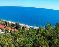Отель Эко Вилладж в Алуште, вид снаружи Отель Эко Вилладж (Алушта)