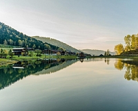 Отель Алтай Резорт в Республике Алтай, вид снаружи Отель Алтай Резорт (Республика Алтай)