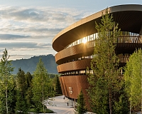 Отель Манжерок 5* в Республике Алтай, вид снаружи Отель Манжерок 5* (Республика Алтай)