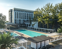 Отель Sunparco 4* в Крыму, вид снаружи Отель Sunparco 4* (Крым)