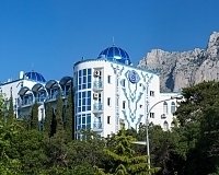 Отель 1001 ночь в Крыму, вид снаружи Отель 1001 ночь (Крым)